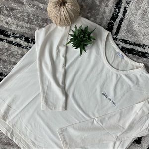 “This is me” embroidered Zara sweater